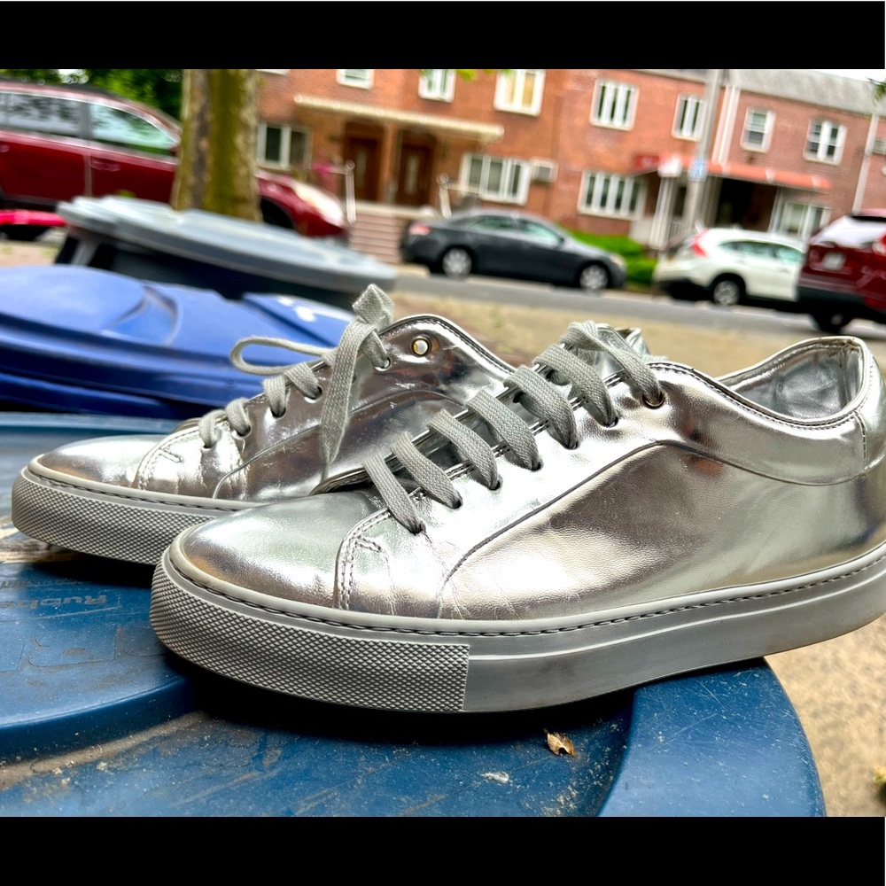 Paul Smith Women’s silver sneakers size 40